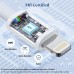 USB C to Lightning Cable 3Pack 3FT [MFi Certified] iPhone Fast Charger Cable USB-C Power Delivery Charging Cord for iPhone 14/13/12/12 PRO Max/12 Mini/11/11PRO/XS/Max/XR/X/8/8Plus/iPad, White