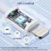 RCTech USB C to Lightning Cable 3Pack 6FT MFi Certified iPhone Fast Charger Cable USB-C Power Delivery Charging Cord for iPhone 14/13/12/11/XS/XR/X/8/iPad, White